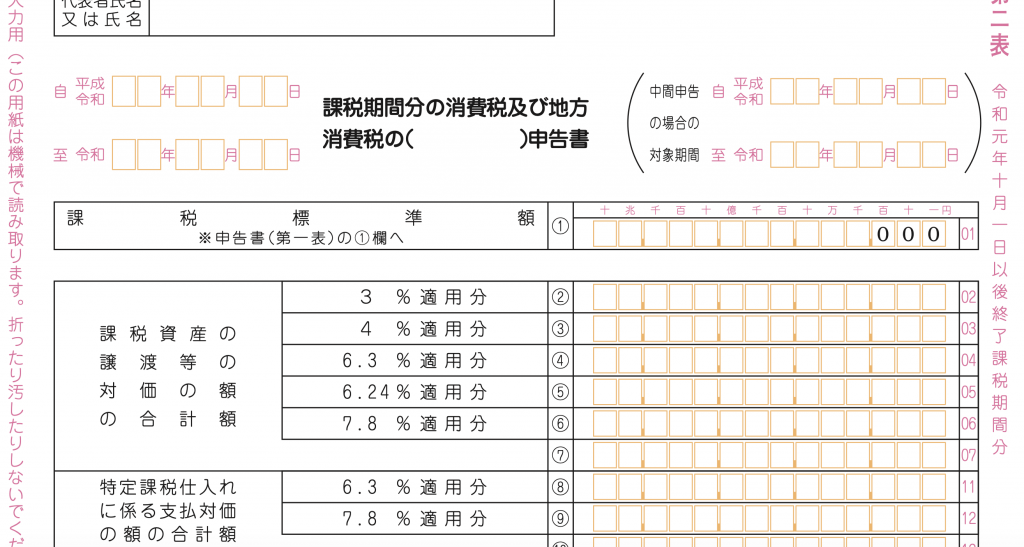 消費税 8 と10 の売上が混在している事業者の消費税の特例計算 税理士 金本英二のブログ